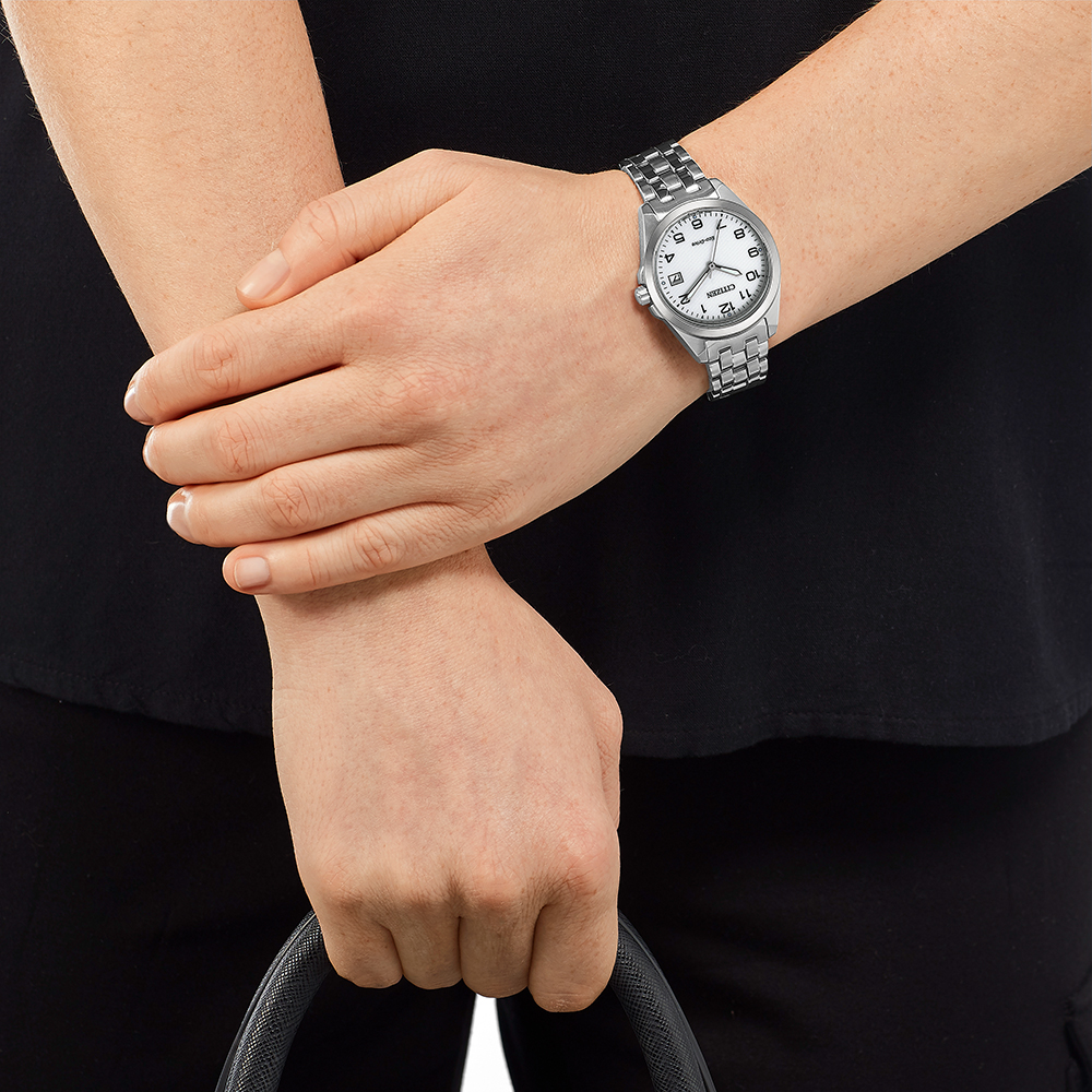 Citizen Damen Sport EO1210-83A Quarz Eco-Drive Saphir Edelstahl 10 bar Damenuhr – Bild 6