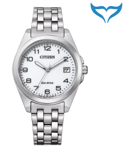 Citizen Damen Sport EO1210-83A Quarz Eco-Drive Saphir Edelstahl 10 bar Damenuhr
