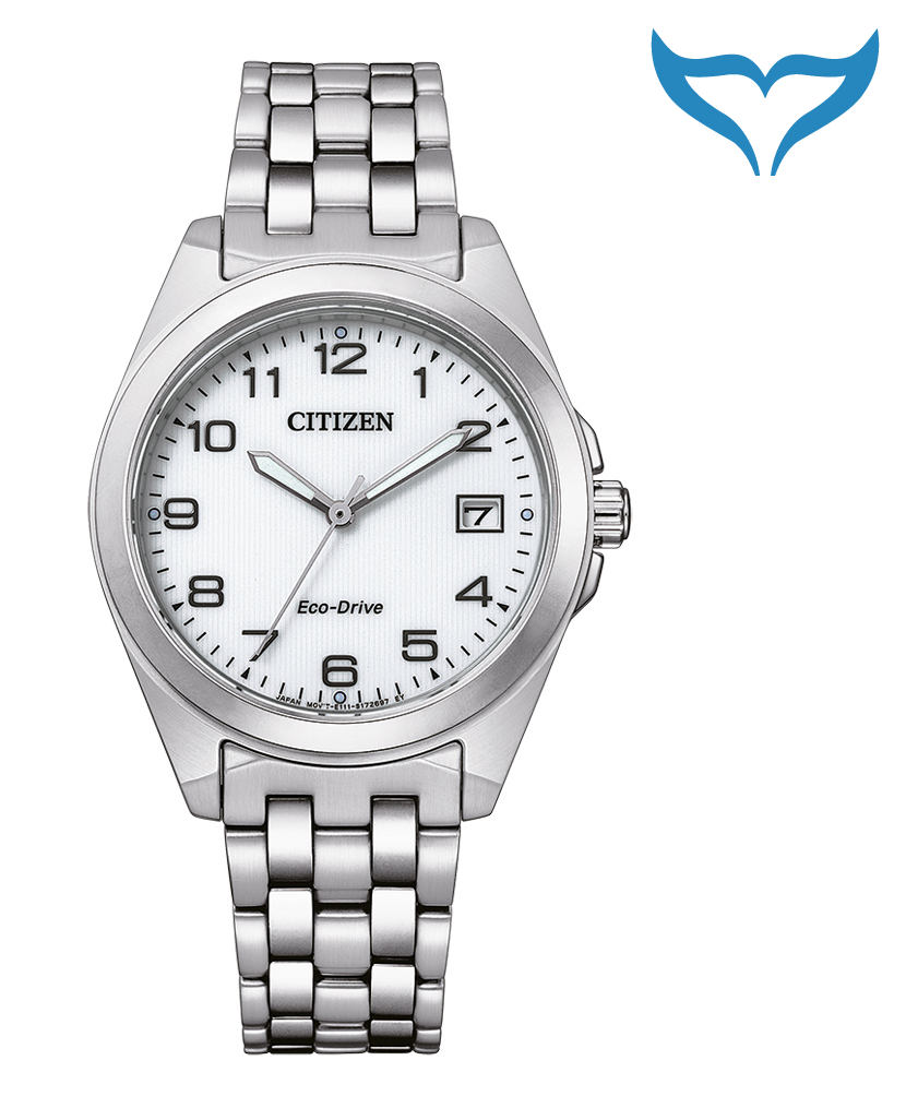 Citizen Damen Sport EO1210-83A Quarz Eco-Drive Saphir Edelstahl 10 bar Damenuhr – Bild 2