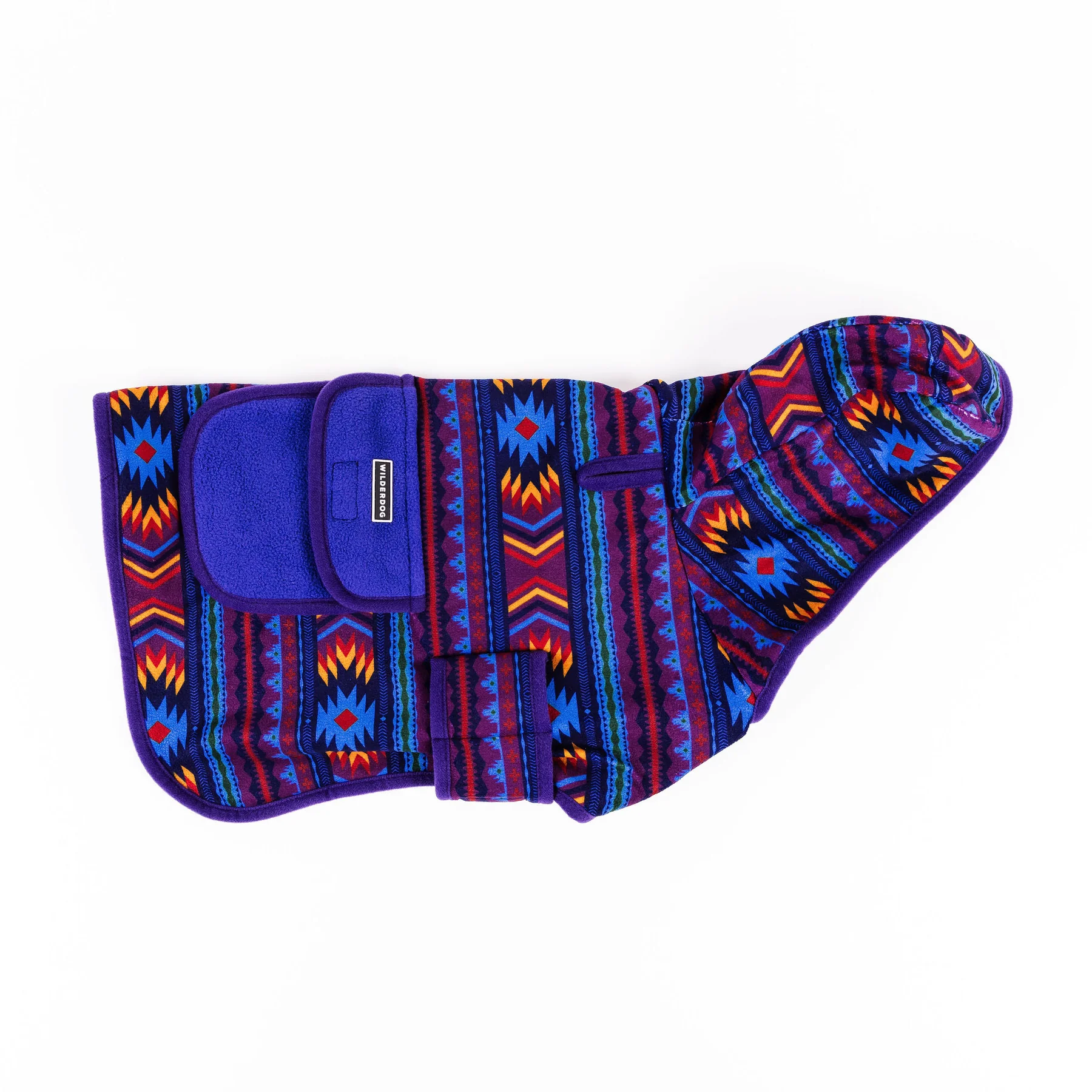 Wilderdog Big Sky Fleecejacke (mit Leinen-Loch, Kapuze, Druckknopftasche) S, M – Bild 5