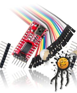 FT232RL USB TTL RS232 UART seriell serial Konverter Set 23 teilig incl. Pins Arduino