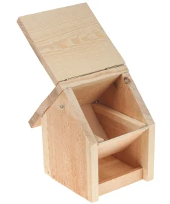 Futterhaus Vogel Futtersilo Holz Bausatz Werkset Bastelset Kinder ab 10 Jahren