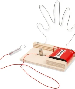 Geschicklichkeitsspiel Rennstrecke HEIßER DRAHT Bausatz f. Kinder Bausatz