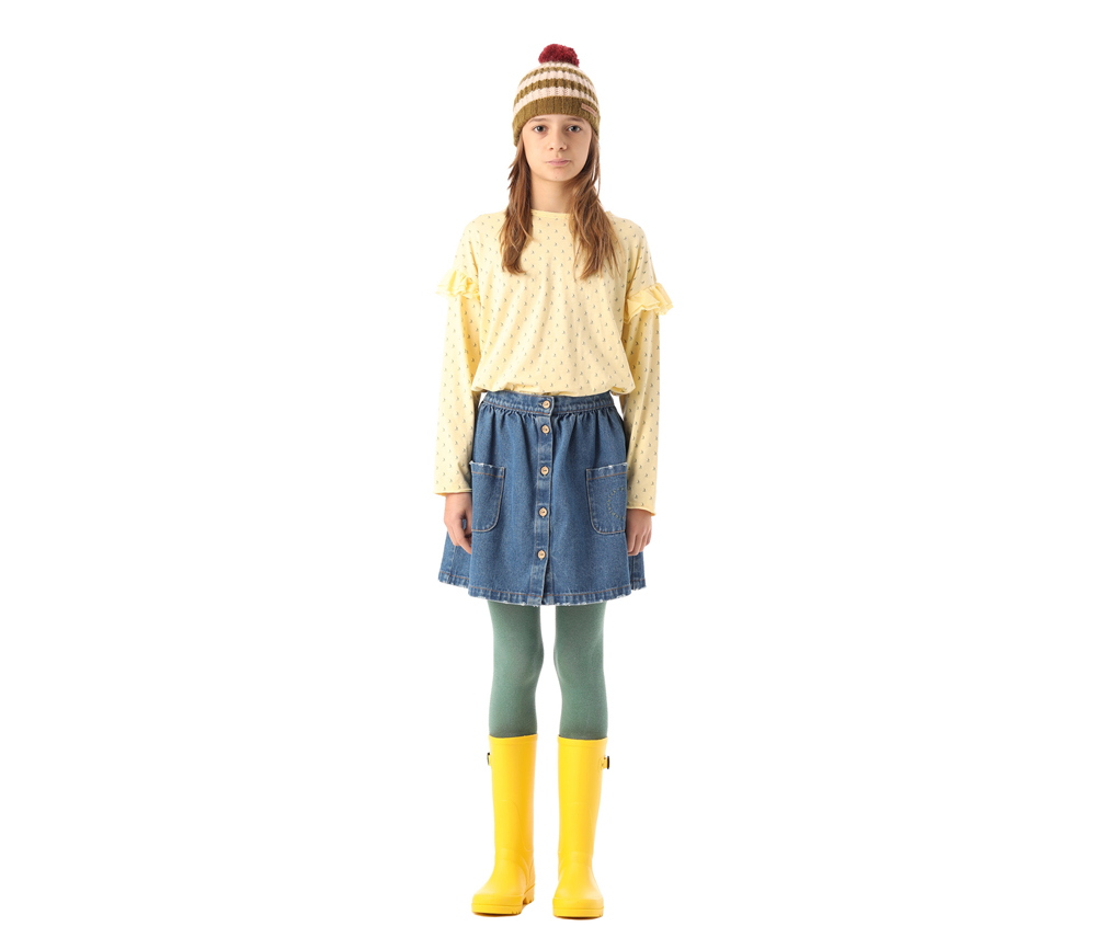 PiuPiuChick – Longsleeve „Boats“, Yellow, Biobaumwolle – Bild 4