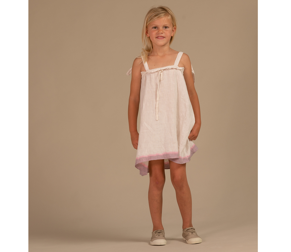 LongLiveTheQueen – Kleid, Milkwhite, Leinen – Bild 3