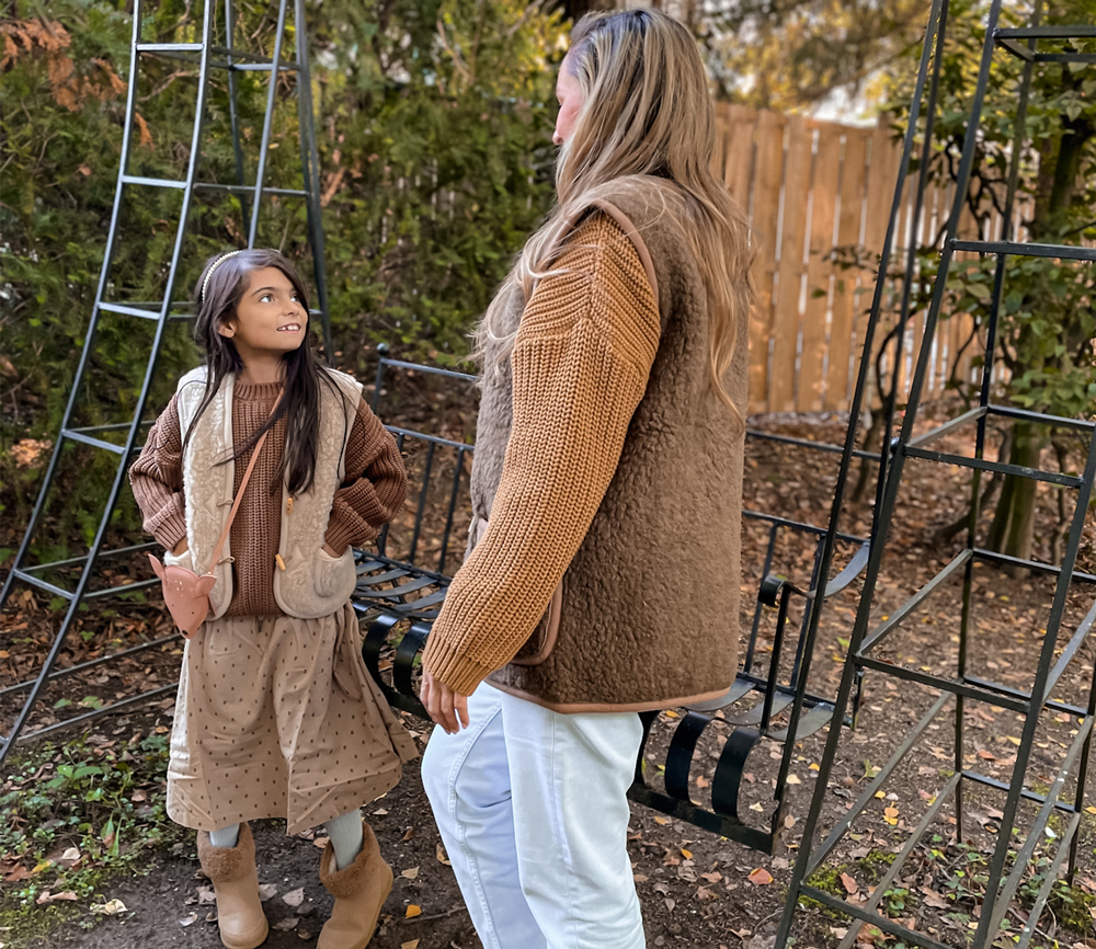 Alwero – Bodywarmer „Alpen“ Adult, Biowolle, BARK, Unisex – Bild 6