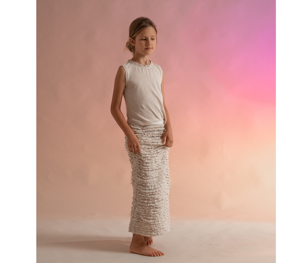 LongLiveTheQueen – Tanktop, Off White, Biobaumwolle – Bild 3