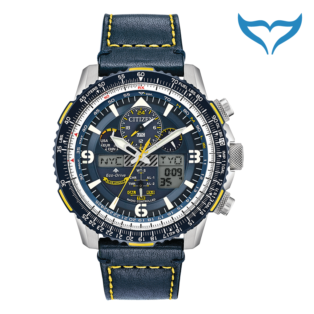 Citizen Promaster Skyhawk JY8078-01L Blue Angels Eco-Drive Funk 20 bar Chrono N