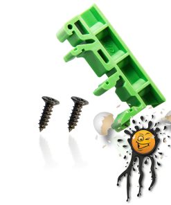 C45 35mm PCB Din Rail Mounting Bracket Hutschienenmontage Set