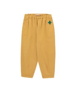 TinyCottons – Stoffhose „BARREL“, toast, Biobaumwolle (10J.)