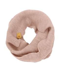 Huttelihut –  Schal „SNOOD“, Merino Wolle, mahogany rose