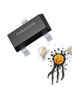 5 Stück / pcs. MAX809M Microprocessor Supervisor 140ms Reset 5V Spannungswächter IC