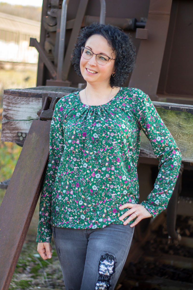 PAPIERSCHNITTMUSTER, Bluse / Tunika “PRISKA”, Gr. 158 – Damengr. 46 – Bild 6