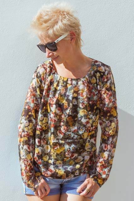 PAPIERSCHNITTMUSTER, Bluse / Tunika “PRISKA”, Gr. 158 – Damengr. 46 – Bild 4