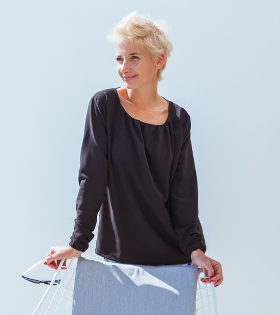 PAPIERSCHNITTMUSTER, Bluse / Tunika “PRISKA”, Gr. 158 – Damengr. 46 – Bild 5