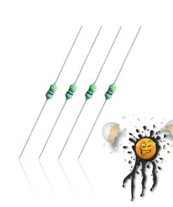 4 x EMV Drossel axial lead Inductor AL0307 ±10% 0.25W 22 Werte 1uH-1mH