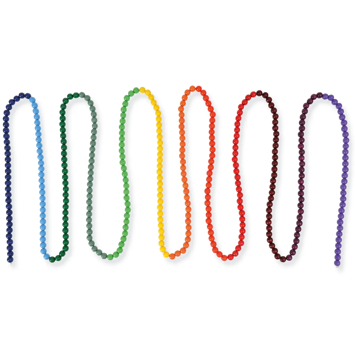 Kalender Lernspiel Jahreskette Holzperlen Bausatz für Kinder – ab 6 Jahren – Bild 2