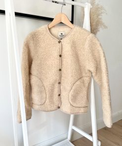 Alwero – Jacket Women KALLY, Biowolle, ENGLISH TEA