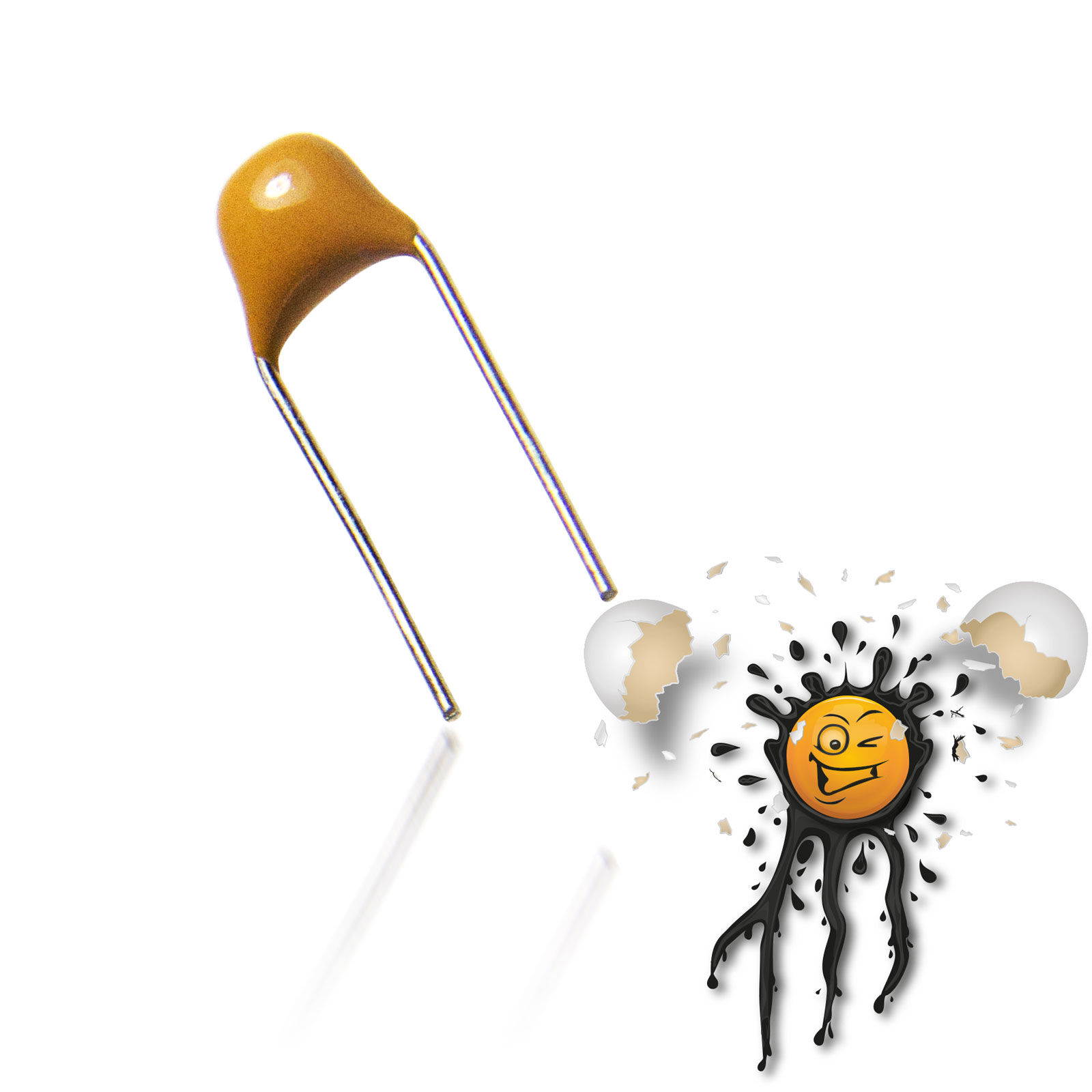 5 x Kondensatoren Keramik Ceramic Capacitor 2,2 µF 50V – Bild 3