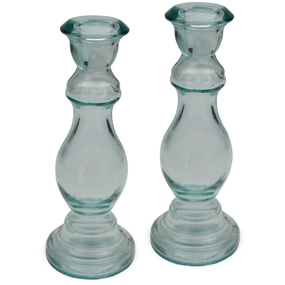 Kerzenständer Glas 3 Farben – Bild 3