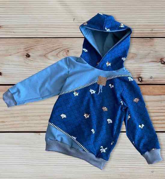 Jersey, Fuchs Füchse auf Blau / Marine – Bild 5