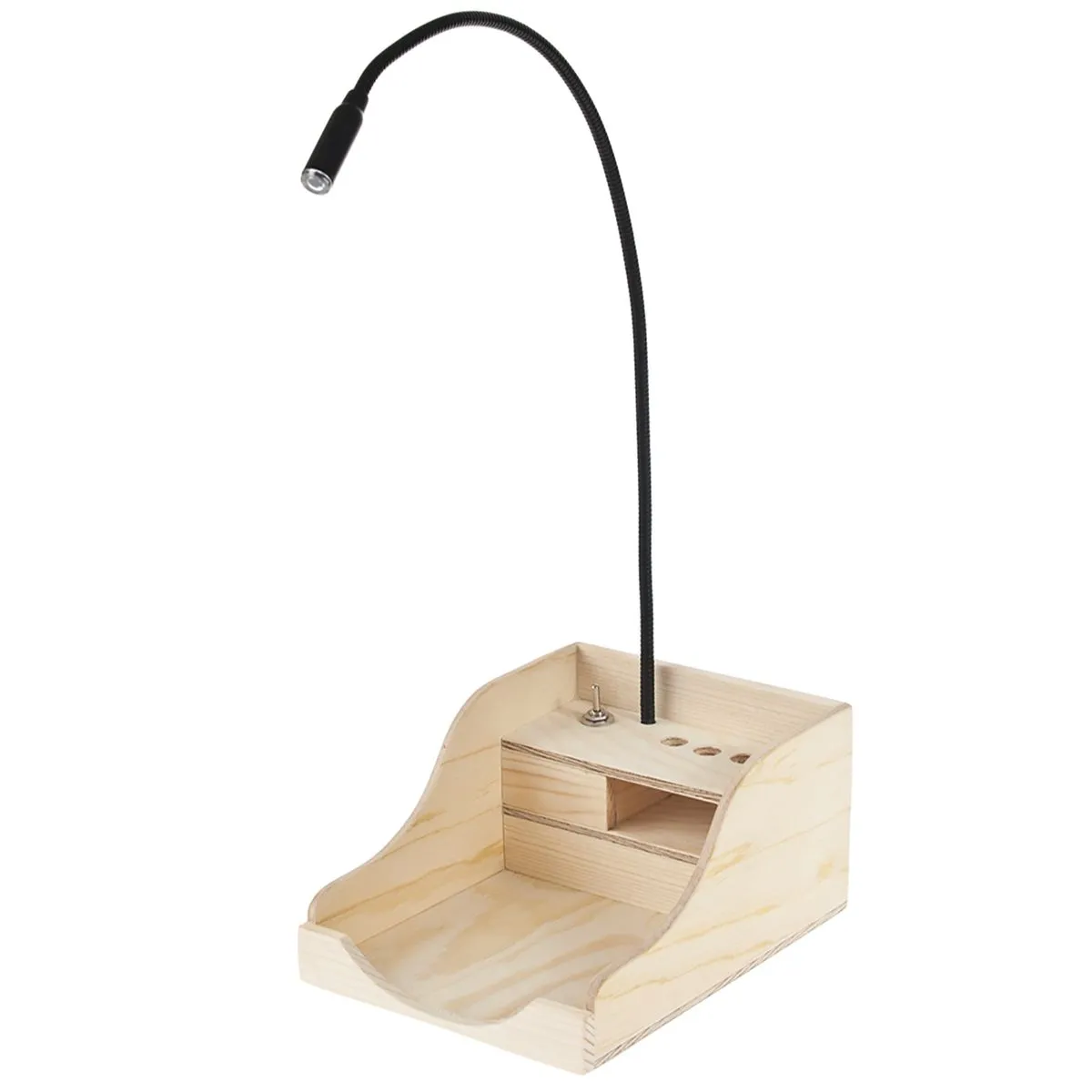 LED Schreibtischlampe Schreibtischleuchte Bausatz Kinder Bausatz ab 12 J.