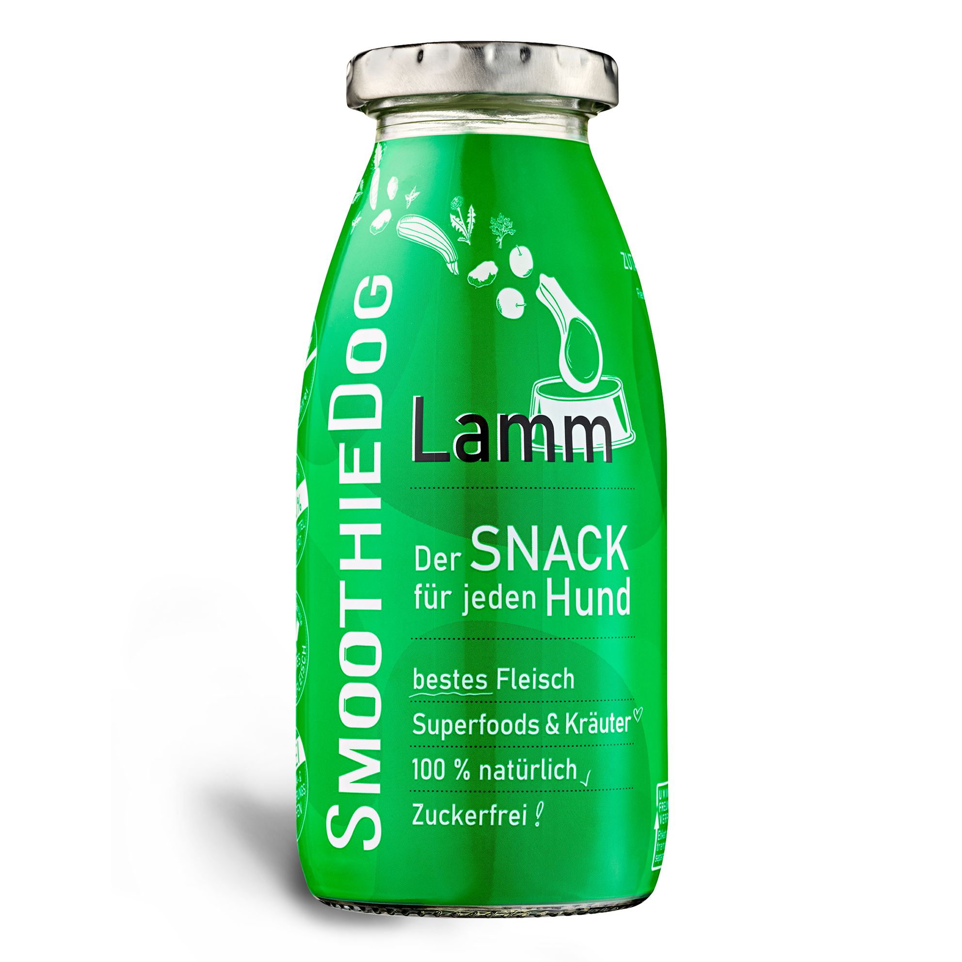 Hunde-Smoothie – Smoothie Dog (Lamm, Pferd, Ente, Huhn, Immunio, Rind, Gemüsebeet) – Bild 8