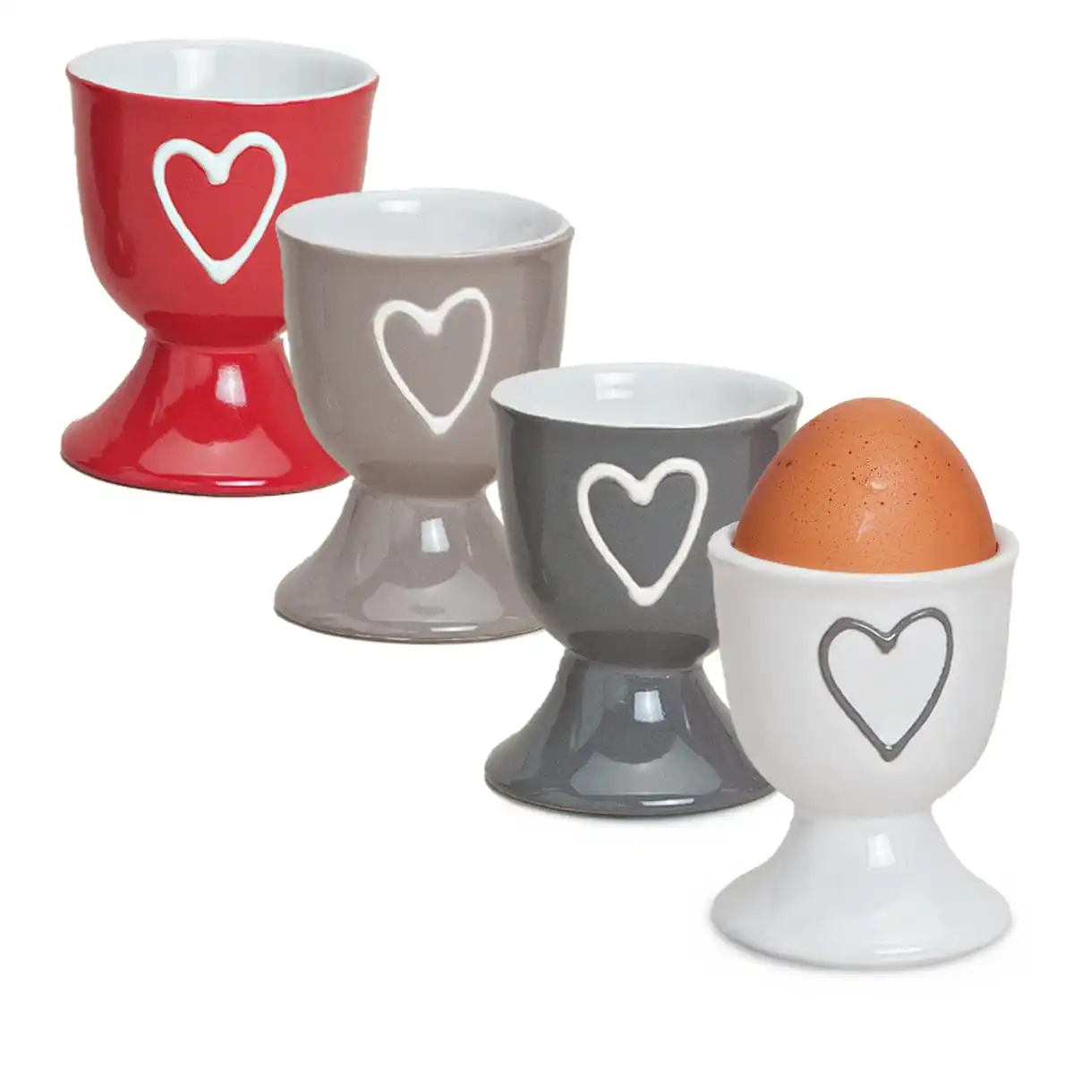 Landhaus-Stil Eierbecher – Bild 2