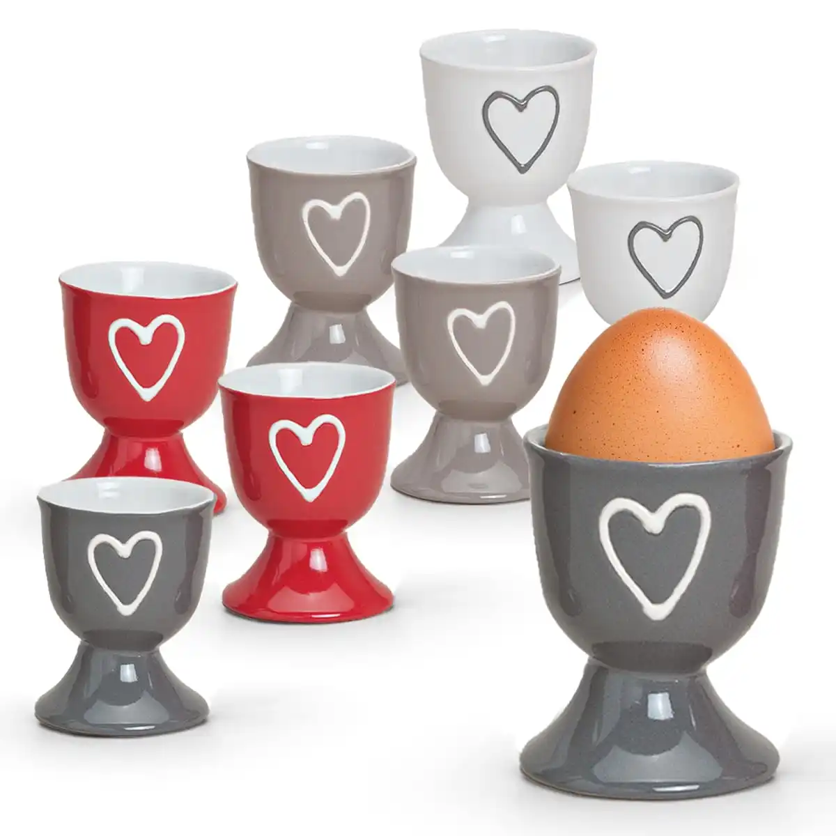 Landhaus-Stil Eierbecher – Bild 4