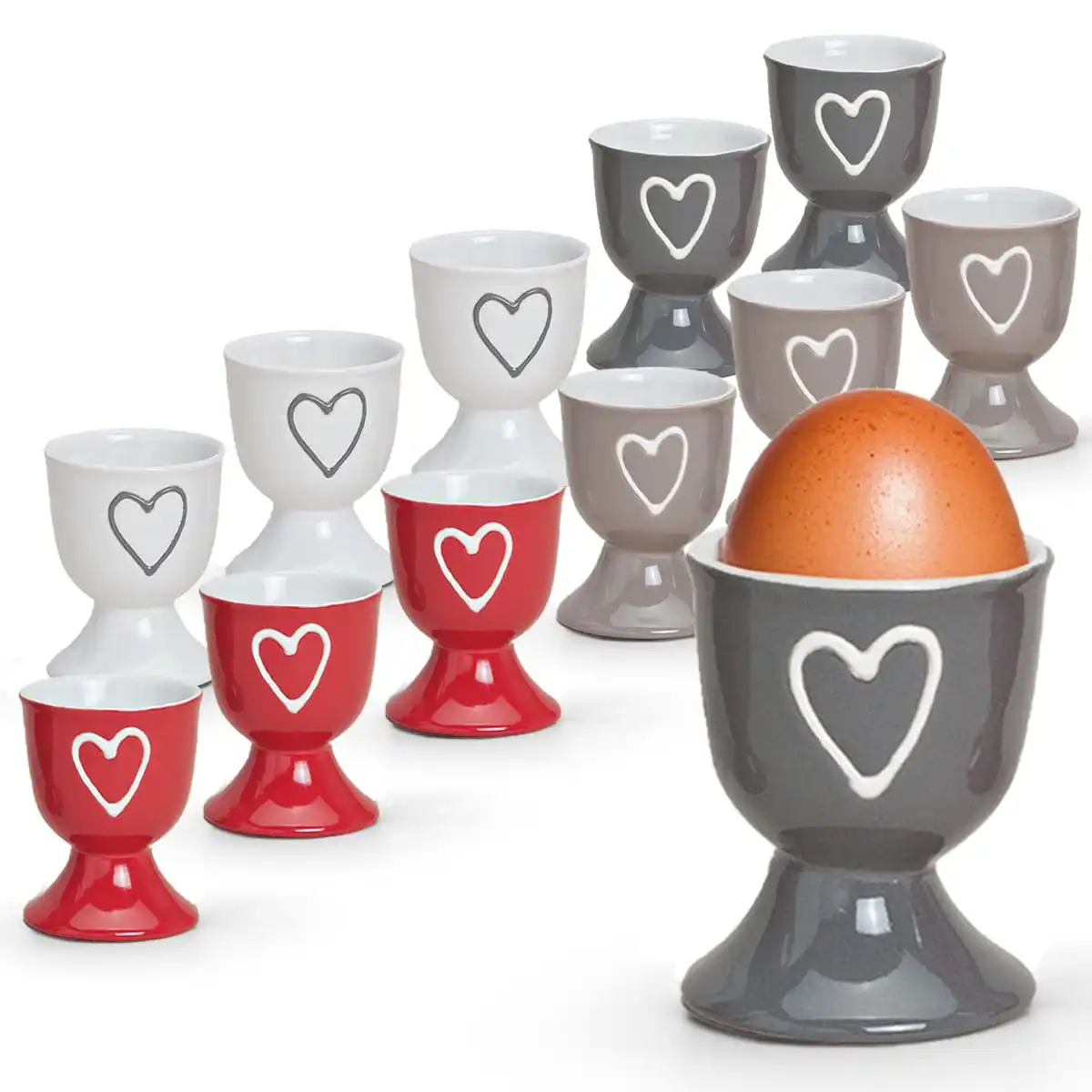 Landhaus-Stil Eierbecher – Bild 6