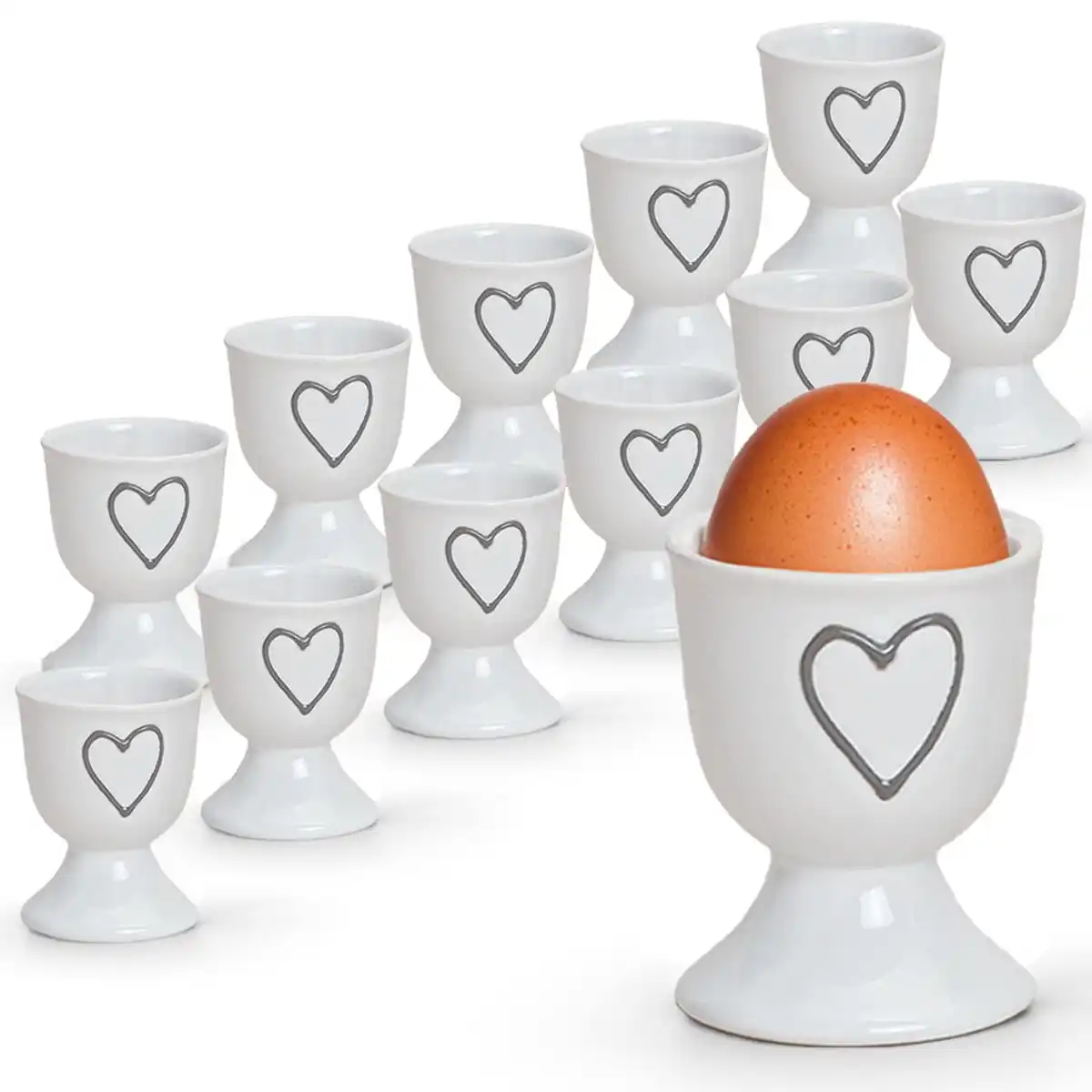 Landhaus-Stil Eierbecher – Bild 7