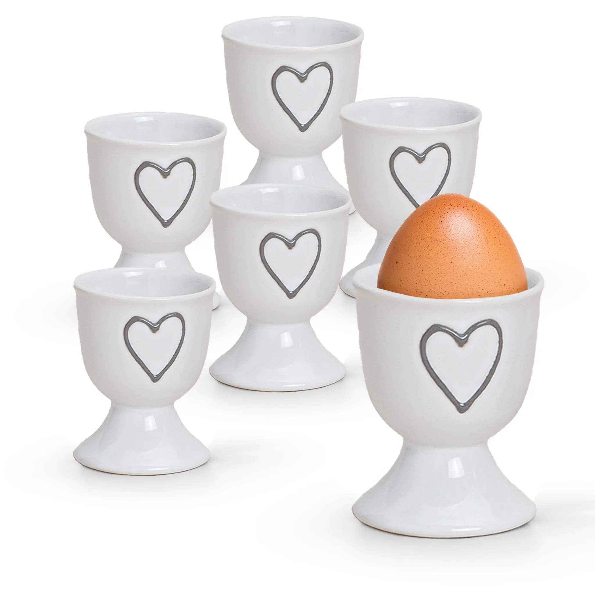 Landhaus-Stil Eierbecher – Bild 8