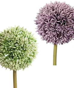 Lauchblüten Allium Kunstblumen künstlich Kunststoff 1 Stk Ø 11×67 cm – 2 Farben
