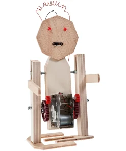 Lauf-Roboter 10x9x25 cm Kinder Bausatz Werkset Bastelset ab 12 J.
