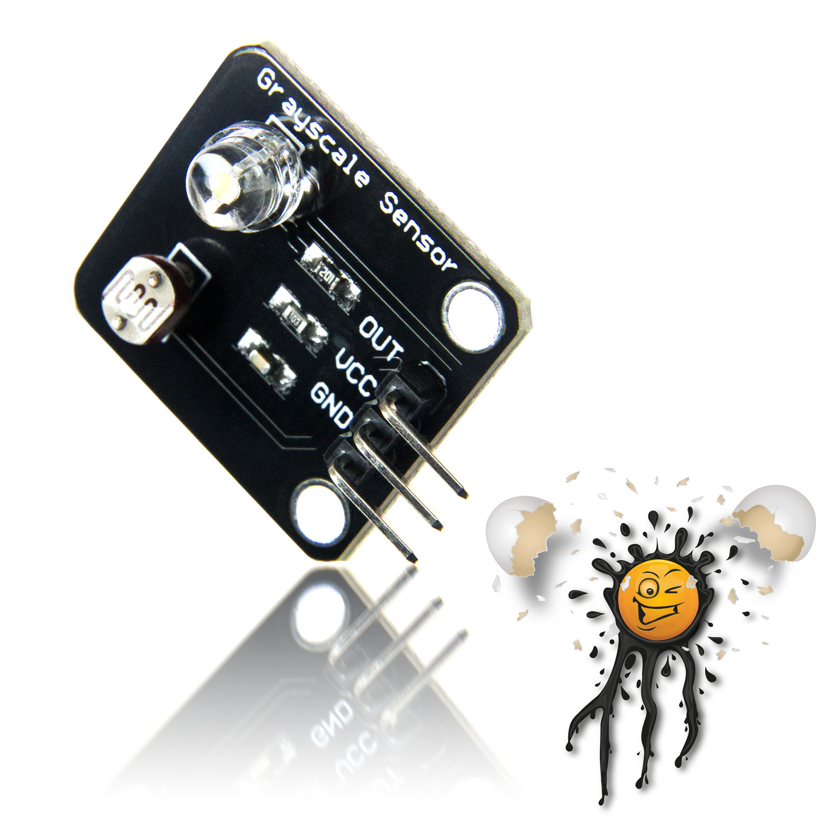 Grayscale Helligkeits Licht Light Sensor HY-S126 Modul – Bild 2