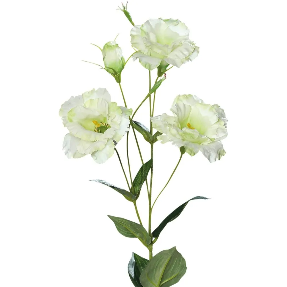 Lysianthus Eustoma künstliche Blüten Knospe Kunstblumen 1 Stk 3 Farben – Bild 4