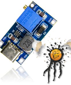 MT3608 USB-C Step Up Boost Spannungs- Voltage- Konverter