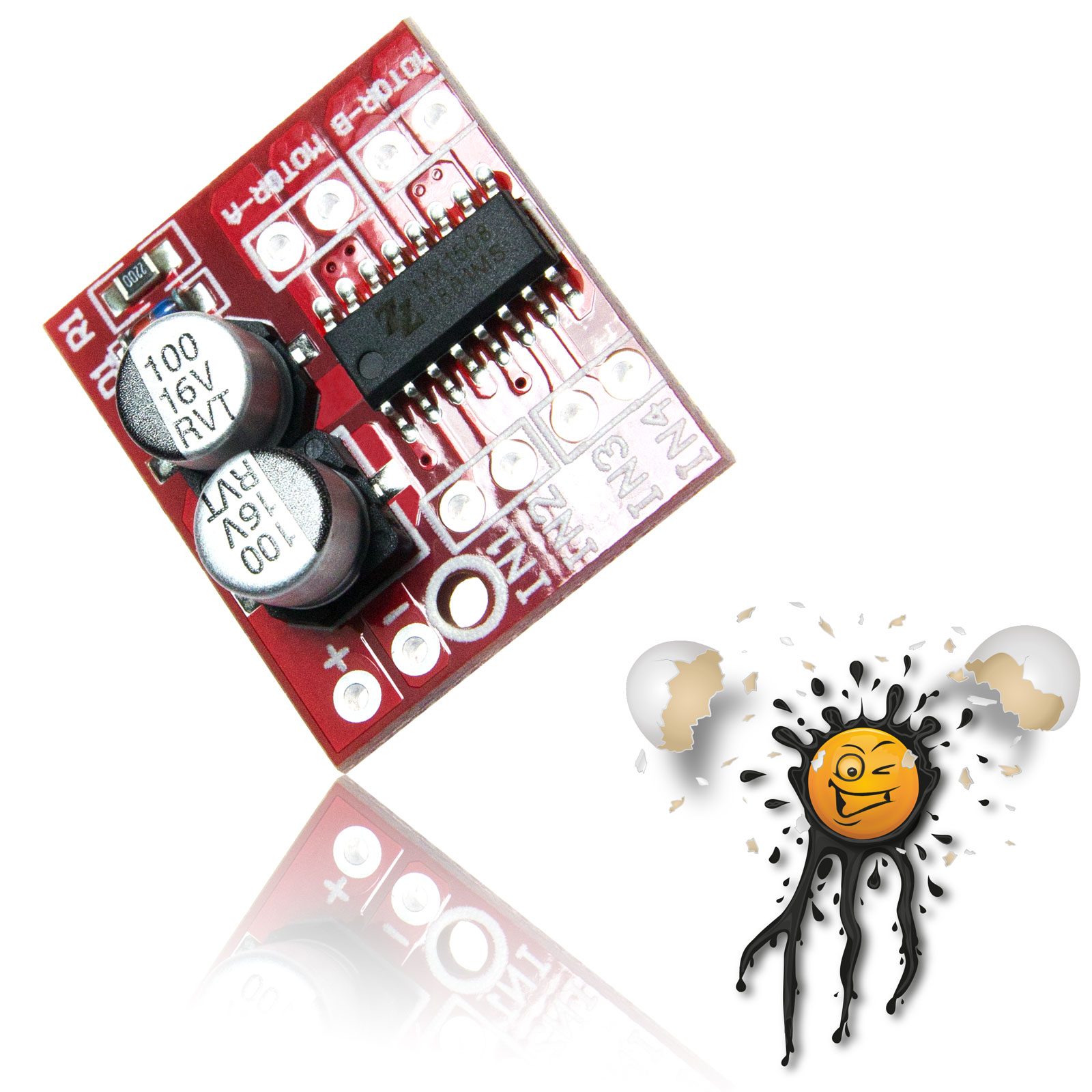 MX1508 Dual H Bridge PWM Motor Stepper Driver – Bild 2