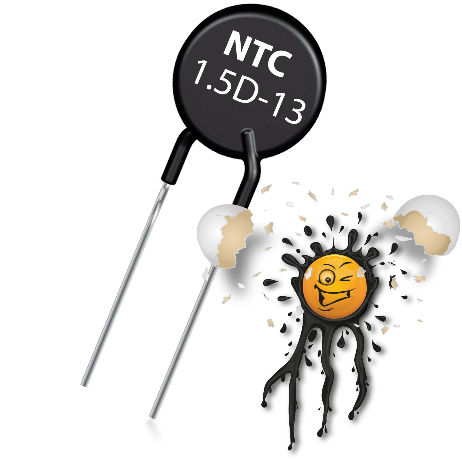 2 x NTC X439 Thermistor Einschaltstrom Begrenzer 1.5D – 50D D5 D7 D9 D11 D13 D15 D20 – Bild 3