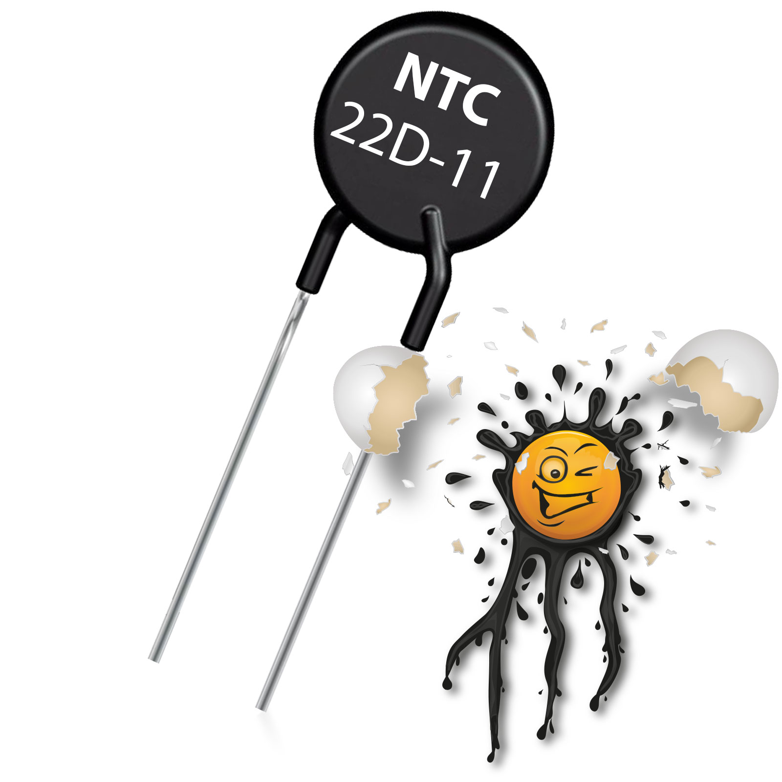 2 x NTC X439 Thermistor Einschaltstrom Begrenzer 1.5D – 50D D5 D7 D9 D11 D13 D15 D20 – Bild 7