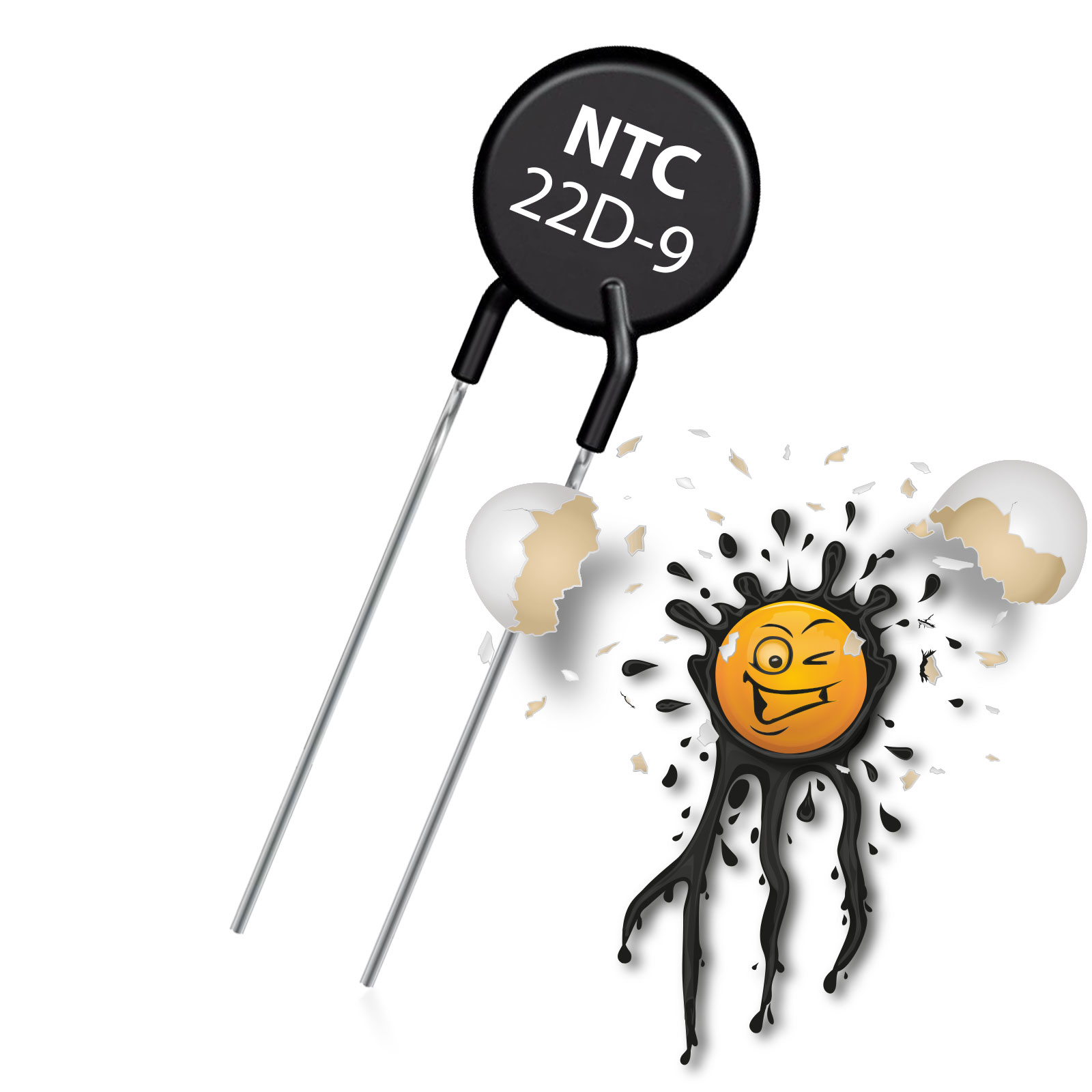 2 x NTC X439 Thermistor Einschaltstrom Begrenzer 1.5D – 50D D5 D7 D9 D11 D13 D15 D20 – Bild 8