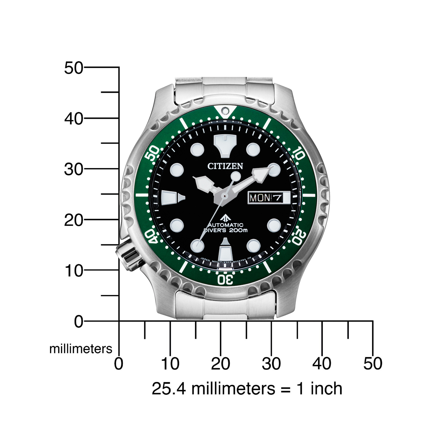 Citizen Promaster Marine NY0084-89EE 20bar Automatik Uhr TaucherUhr ArmbandUhr N – Bild 4