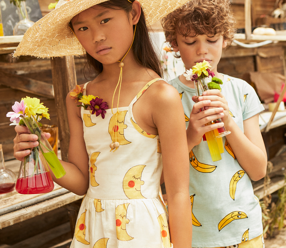 Nadadelazos – Kleid „Moons“, Bio Baumwolle – Bild 8