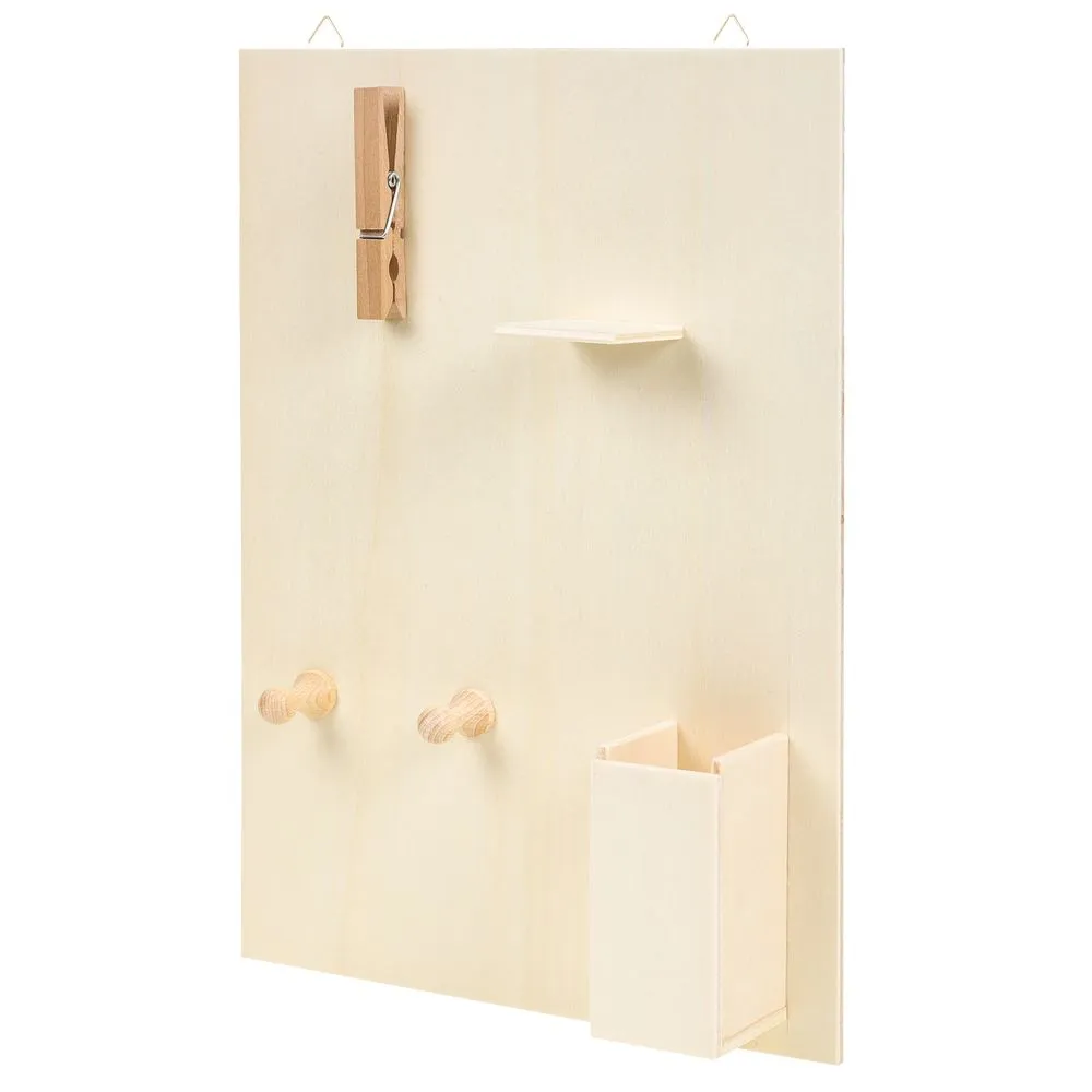 Notizzettelhalter Bastelset hängen Selbstgestalten Kinder ab 5 Jahre – Bild 5