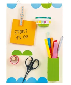 Notizzettelhalter Bastelset hängen Selbstgestalten Kinder ab 5 Jahre