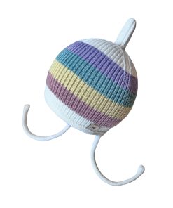 OH CHAPÔ – Pinni, REGENBOGEN, Bio Merinowolle