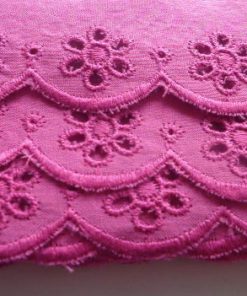 Baumwollspitze mit Blumen, Beere – 3 Meter