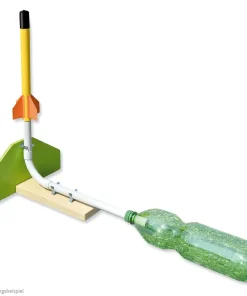 PET Rakete mit Luftdruck Antrieb Bausatz Kinder Bastelset – ab 12 Jahren