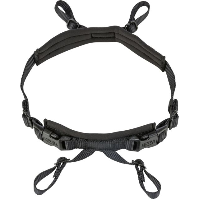 Panik-Adapter „Stay“ für Geschirre, sicherer Sitz durch Schlaufen im Rücken- und Bauchbereich, Neopren-Polsterung, stufenlos verstellbar, z.B. für Wanderung, Urlaub, Silvester (S, L) – Bild 3