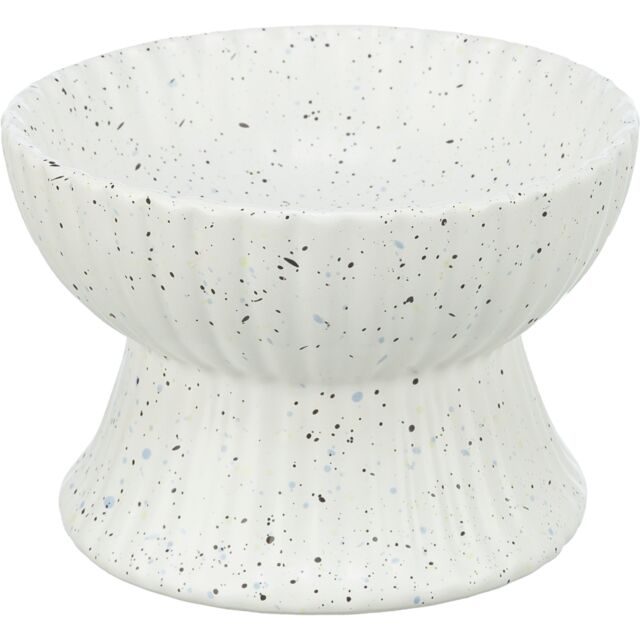 Wunderschöner Keramiknapf „Farb-Spritzer“, erhöht, 0,2 l – Bild 2